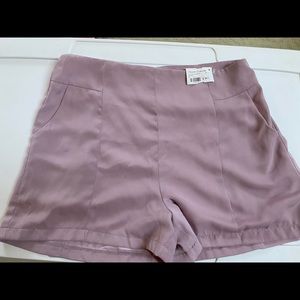 Frock Candy lavender shorts (L)